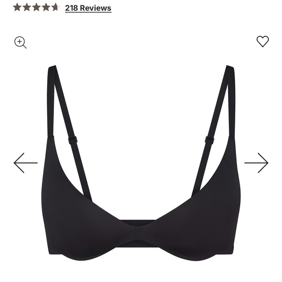 SKIMS WIRELESS FORM PUSH-UP PLUNGE BRA 32D NWT (Lot of 3) - Picture 5 of 10